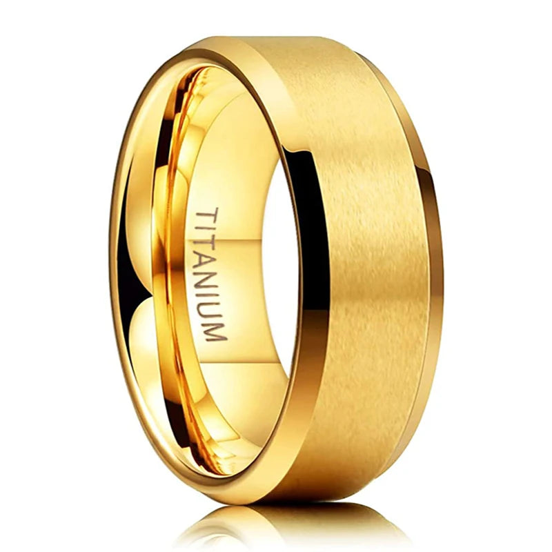 Anel STAHLRING™ Banhado a Ouro 18k