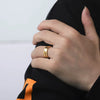 Anel GOLDENWERK™ em Aço com Banho Ouro 18k