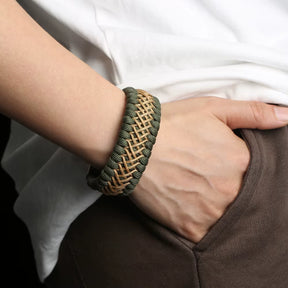 Pulseira Masculina Trama da Terra