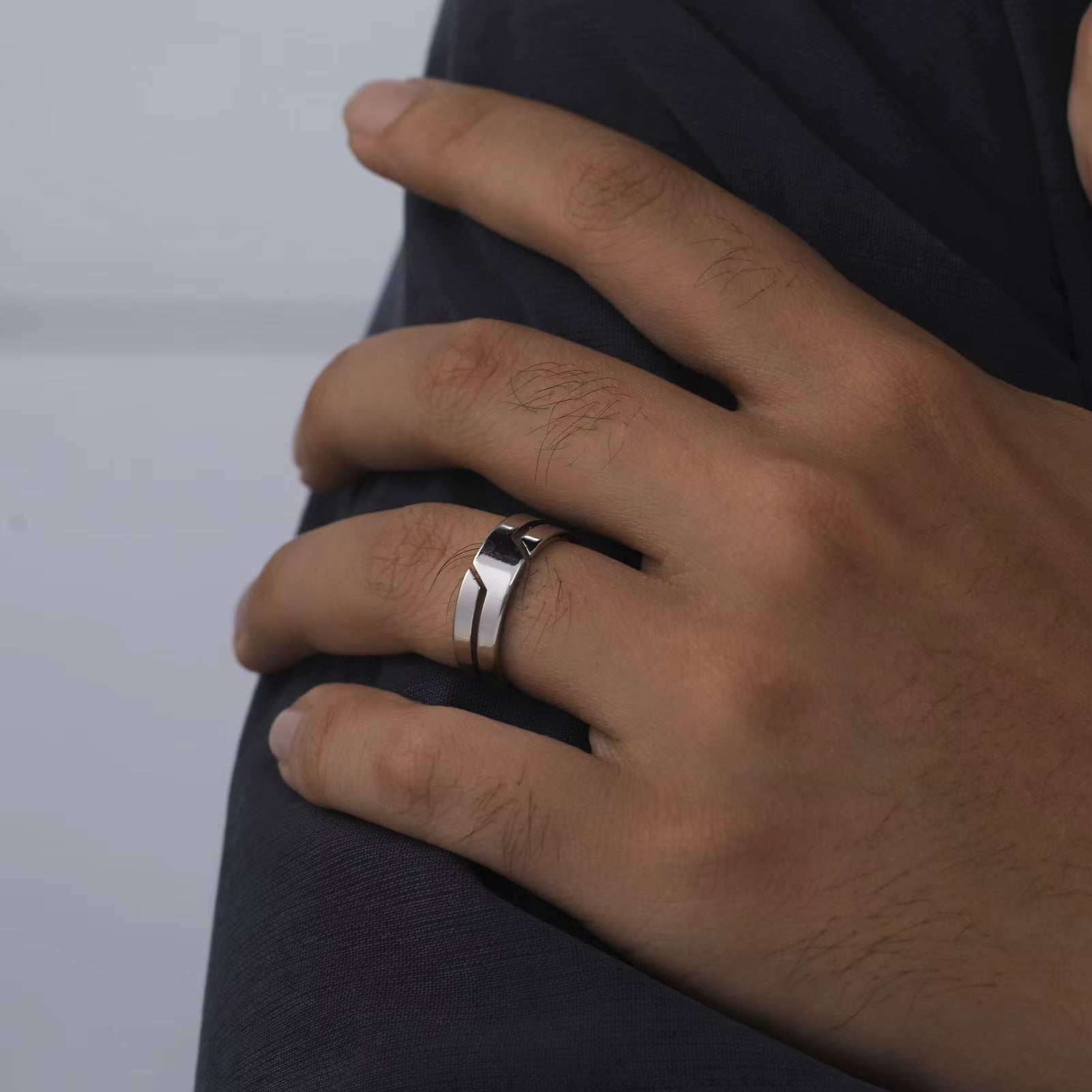 Anel GOLDENWERK™ em Aço com Banho Ouro 18k