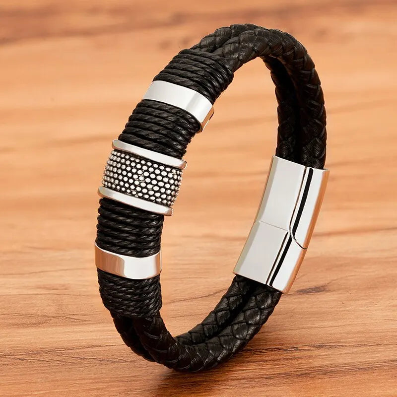 Pulseira Masculina Torino Nero