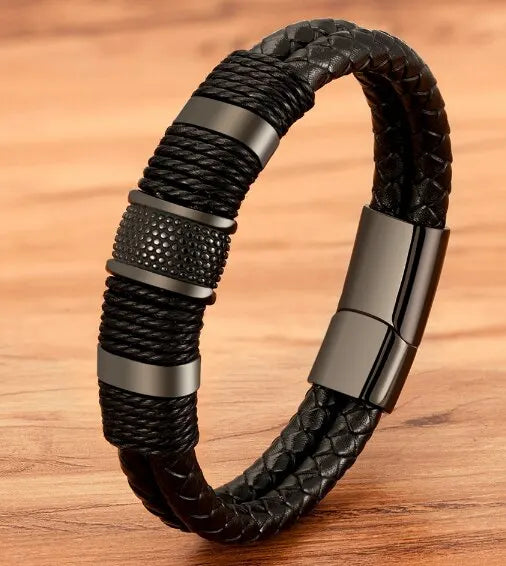 Pulseira Masculina Torino Nero